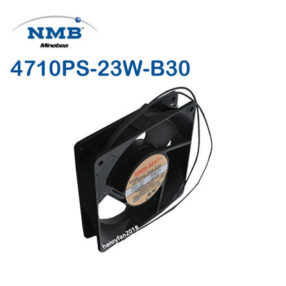 For NMB 4710PS-23W-B30 AC 230V 14/11W 120*120*25MM 2-wires Cabinet Cooling Fan