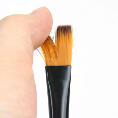 12Pcs Nylon Wool Artist Paint Brushes Fit For Watercolour Acrylic Gouache Tool