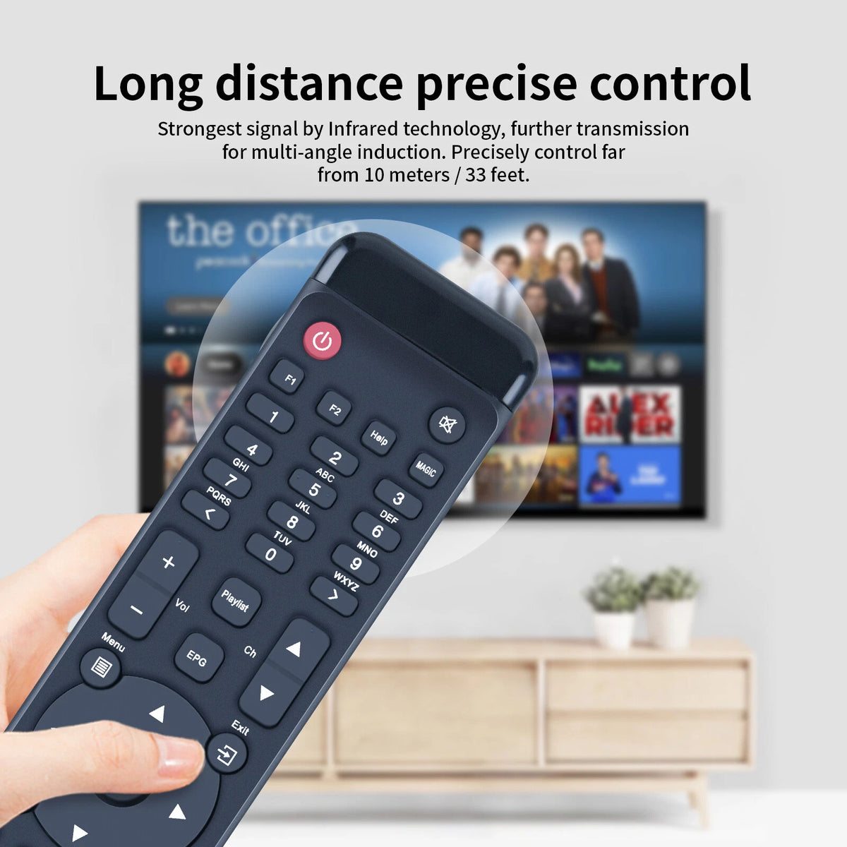 Remote Control For Amiko Viper COMBO HDD SET TOP BOX DVB RECEIVER