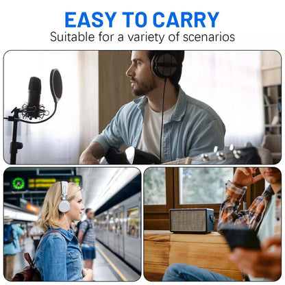 16Ω-300Ω HIFI Headphone Amplifier 3.5mm AUX Audio w/ USB Cable Earphone AMP