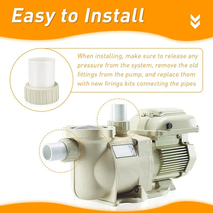 PalpitateC 350157 Union Kit Replacement fits Pentair Superflo Variable Speed...