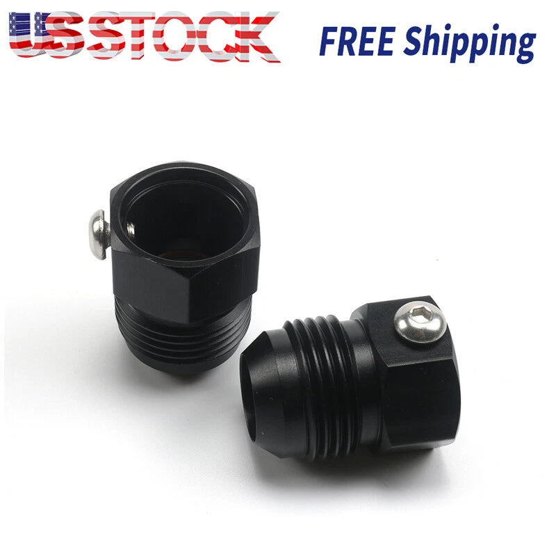 For CTS-V ZL1 6.2L LSA Supercharger Coolant Line -12AN Adapter Fittings CBW-082B