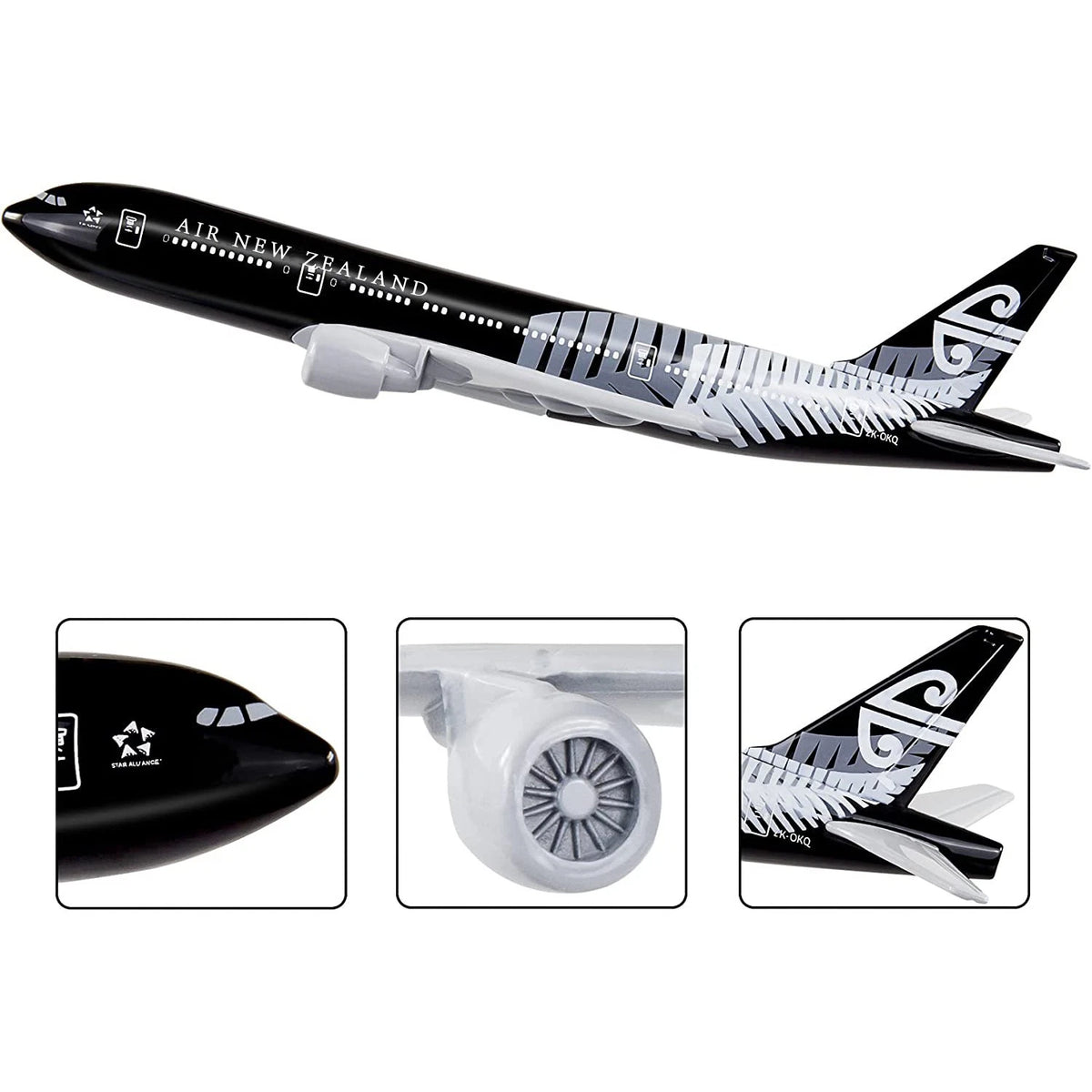 1:400 Air  Zealand Airplane Diecast B777 Model Ation Plane Collection/Deco