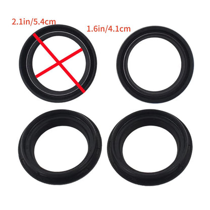2PCS Durable Fork Dust Seal Kit Replacement for Buell Lightning XB9S Firebolt