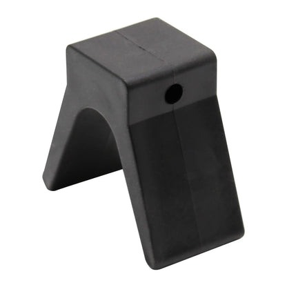 SYOWADA 1 Pcs V-Span Boat Trailer Bow Stop Block 2*4*1/2 inch, Black