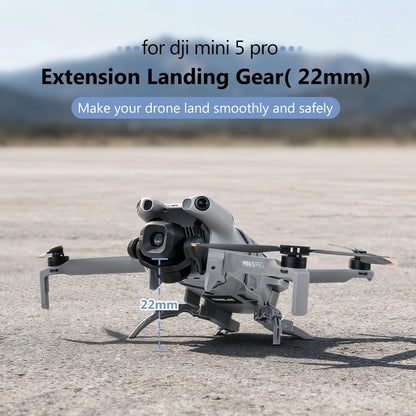 STARTRC Landing Gear for DJI Mini 5 Pro Accessories, Foldable Extended Quick...
