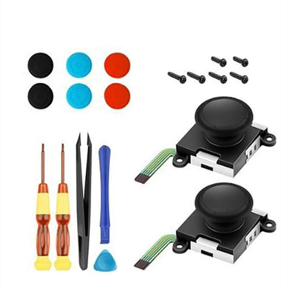 19Pcs 3D Joystick Analog Thumb Stick Pry Tools For Nintendo Switch Lite Joy-Con