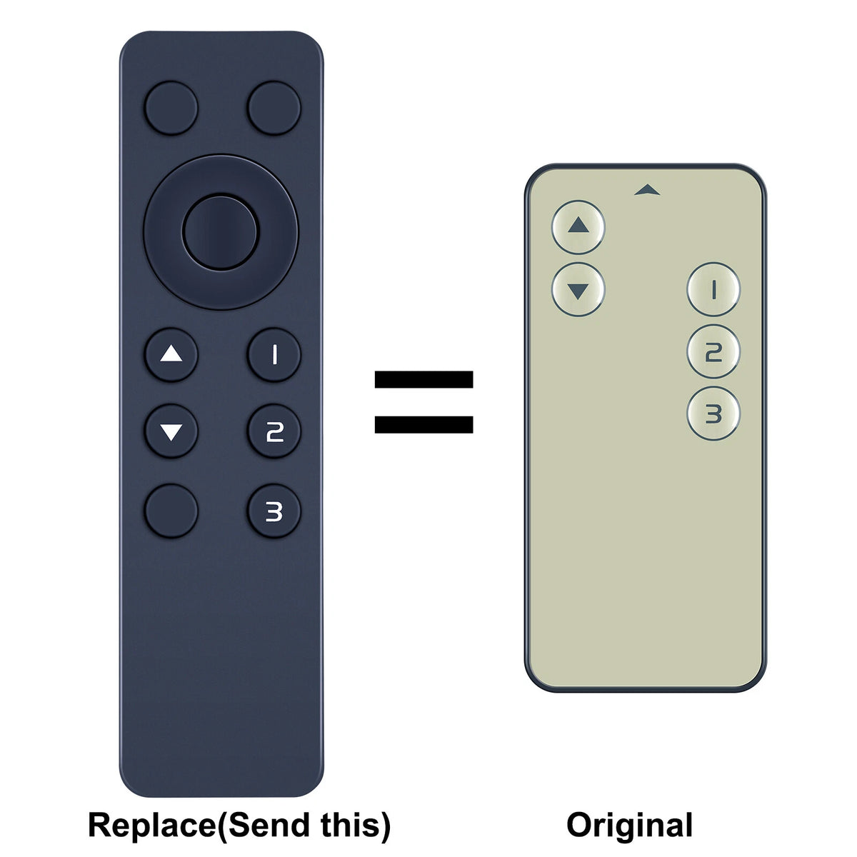 Replacement Remote Control For Kinivo 301BN and Kinivo 350BN 4K HDMI Switches