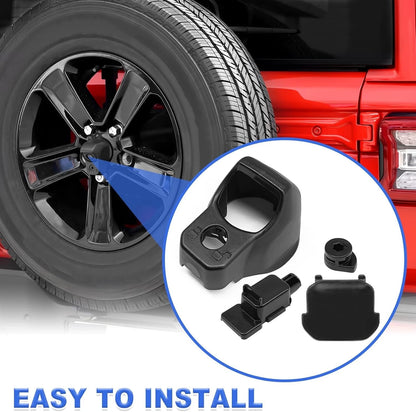 Backup Camera Bezel Trim Rear View Cover Case Black Aluminum Wheels...