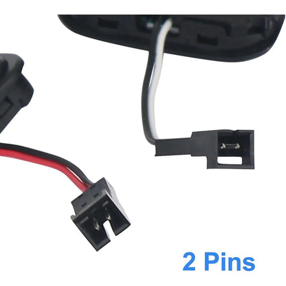 2Pcs L+R Steering Wheel Radio Control Switch For  Dodge Challenger 6.2L 6.4L