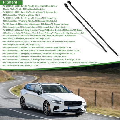 31693569 Front Wiper Blades For Volvo S60 V60 2019-2025