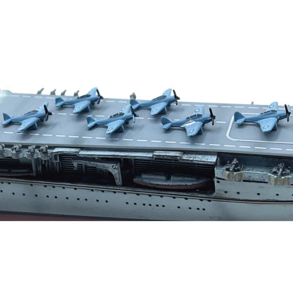 6PCS/Set 1cm 1/1000 US Aircraft Carrier TBD High Simulation Plane Model E
