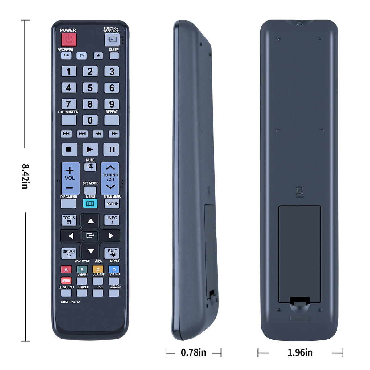 AH59-02331A Remote Control For Samsung Home Theater HT-D6500W HT-D6730W