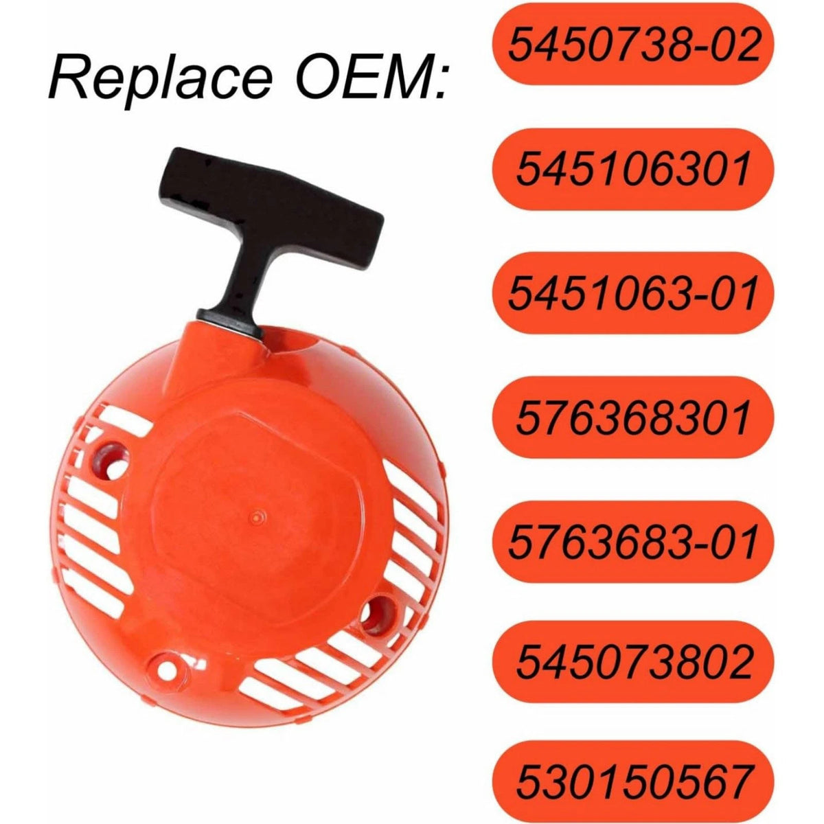 545073802 Professional Recoil Pull Starter Unit For Lawn Care Tools Maintenance