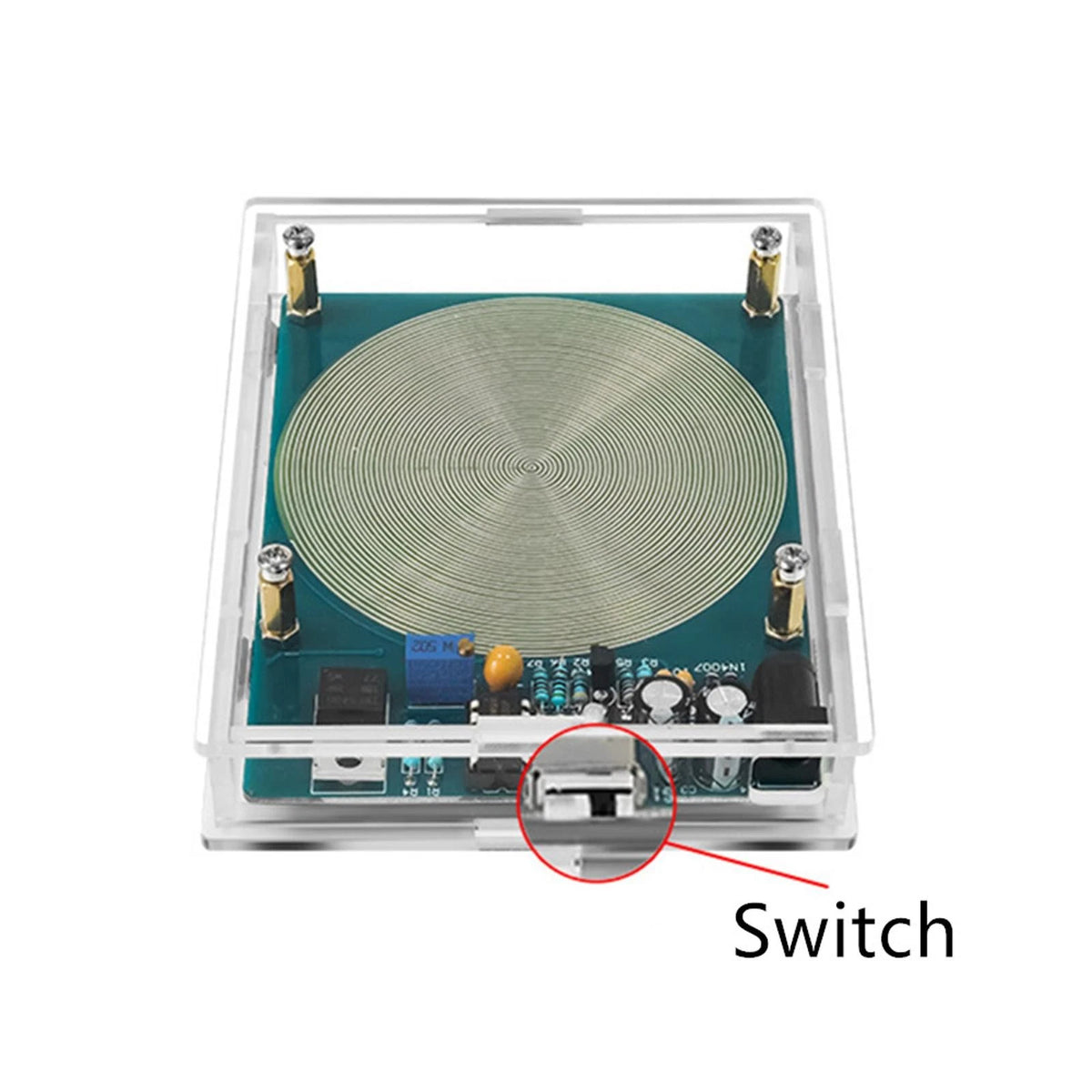 5V 7.83HZ Schumann Wave Ultra-Low Frequency Pulse Generator Audio Resonator Set