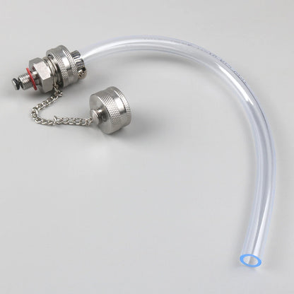 Twist Oil Drain Valve for M12-1.25 - Stainless Drainer Replaces Drain Bolt