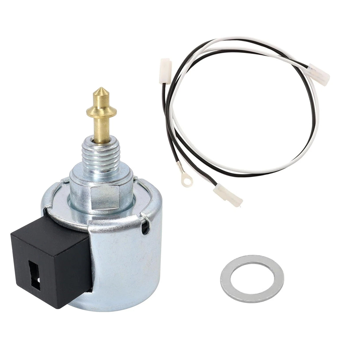 Durable Metal Plastic Fuel Shut-Off Solenoid for John Deere X106 X107 X117R