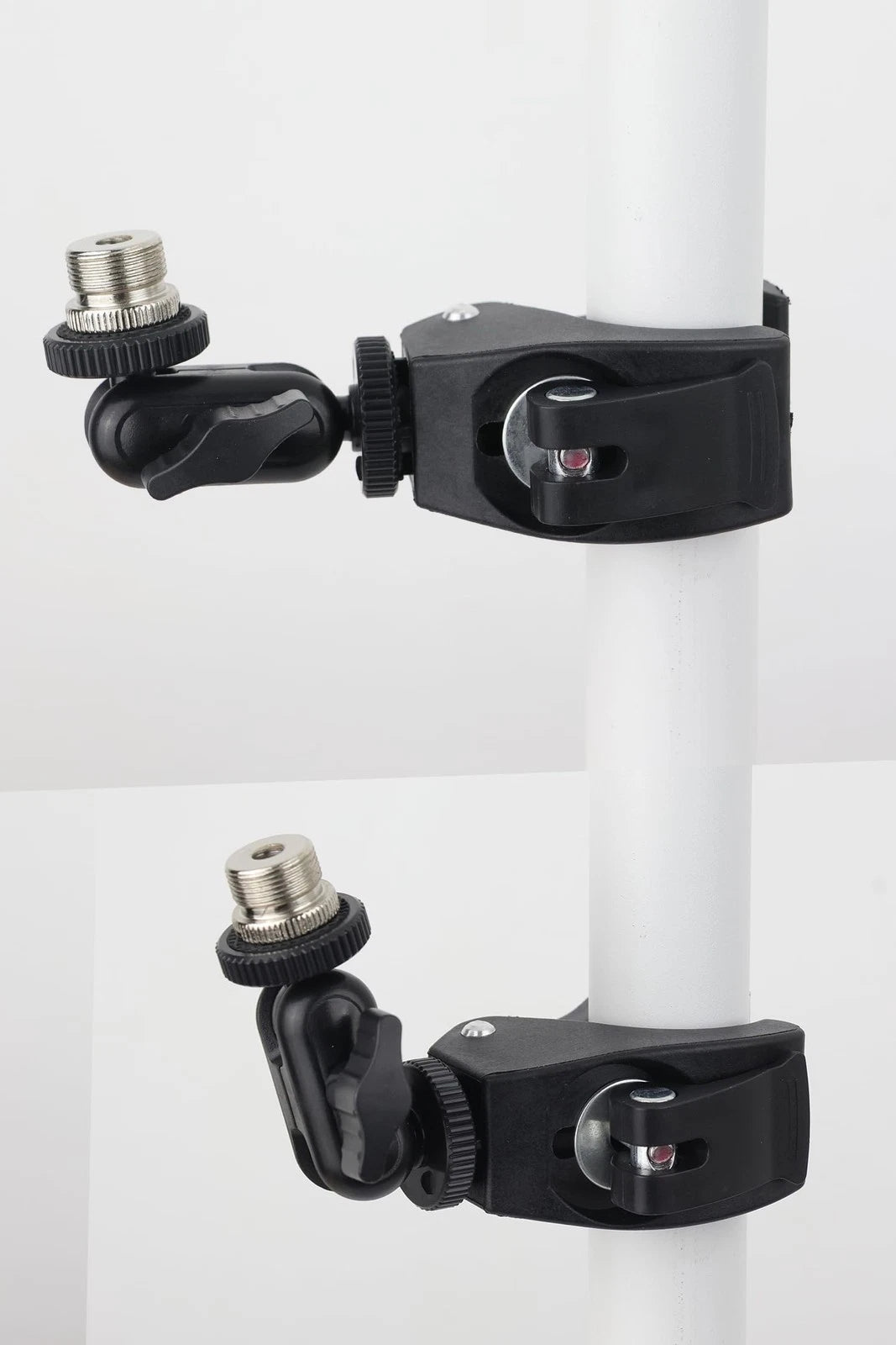 Hocoder Mic Crab Clamp Microphone Mount with (0.6"to 1.4"), Black