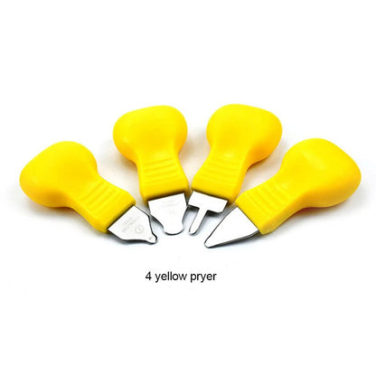 7Pack Watch Back Case Opener Rear Cover Pry Blade Remover Watchmaker Repair Tool