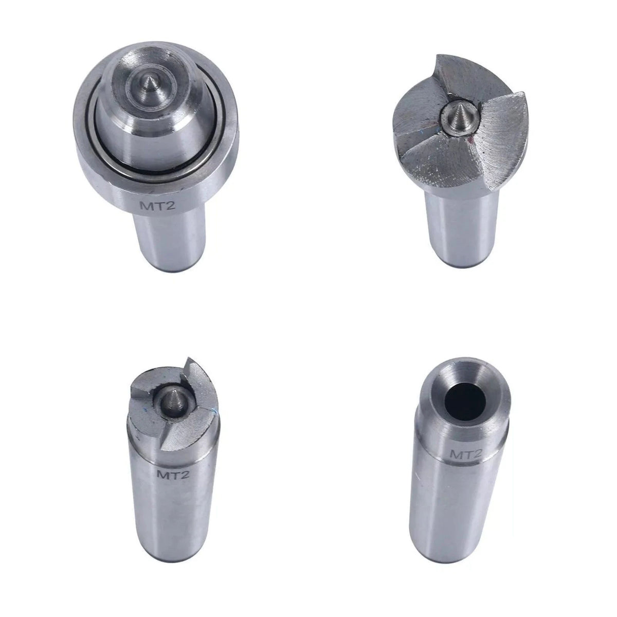 4 x Wood Lathe Center Bit With 60 degree Center Point For MT2 Size Easy to Fit