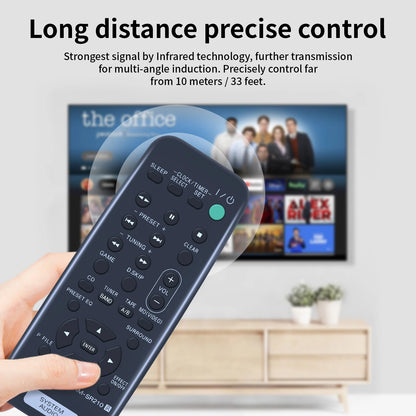 RM-SR210 Remote Control For Sony System Audio 147650311 HCD-RG70AV MHC-DX30