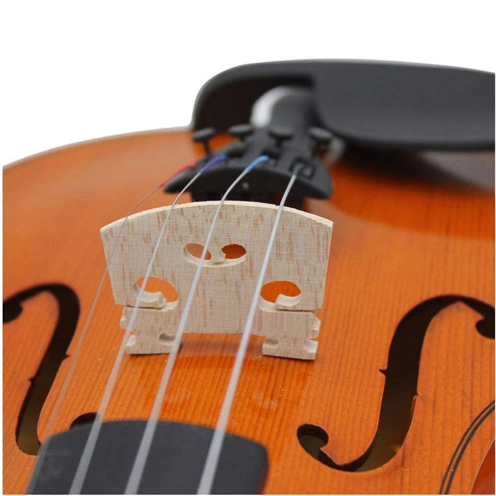 Jiayouy 12 pcs Fitted Violin Maple 1/16, 1/8, 1/4, 1/2, 3/4, 4/4, brown