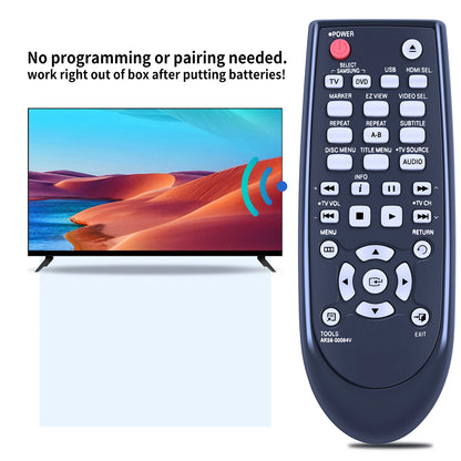 AK59-00084V Remote Control For Samsung DVD Player DVD-C550 DVD-D530