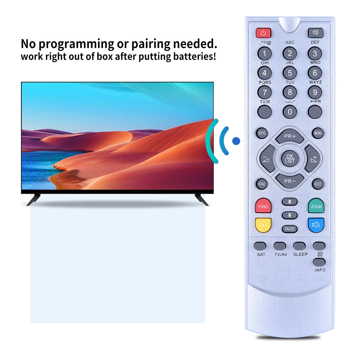 Remote Control For Smart Mx04 Mx03 Mx02 Mobilo 6400 Digiquest Digital Receiver