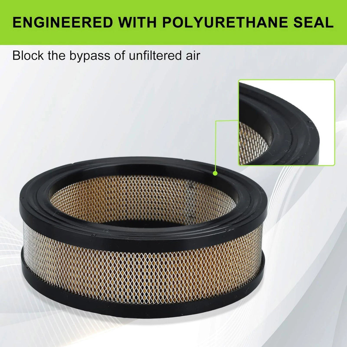 Easy Install IH-385168-R3 Lawn Mower Air Filter For Toro Greensmaster 300