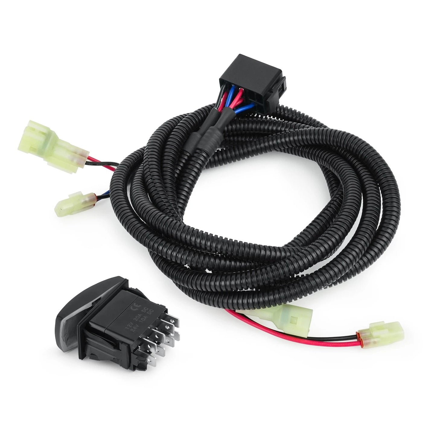 Differential Override I-4WD to 4X4 Switch Wiring Harness Bypass Kit For Honda