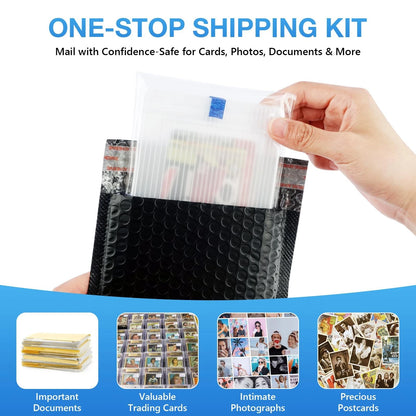 Fayoo Trading Card Shipping Supplies, 60 Bubble Mailers, 5.75 x 8.66 inches