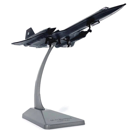 1/200 Scale Diecast Alloy USAF SR-71 Blackbird Airplane Aircraft Model Toy Gift