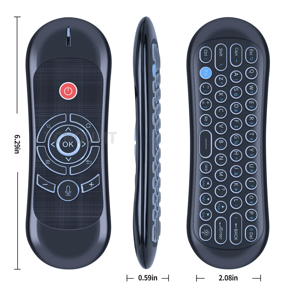 Remote Control For Wechip R2 Mini 2.4G Motion Sense Air Mouse Wireless Keyboard
