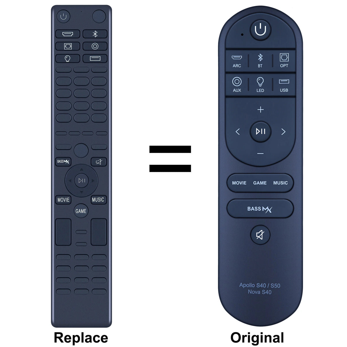 U0320 Replace Remote Control For Ultimea Apollo S40 S50 Nova S40 LCD Projector
