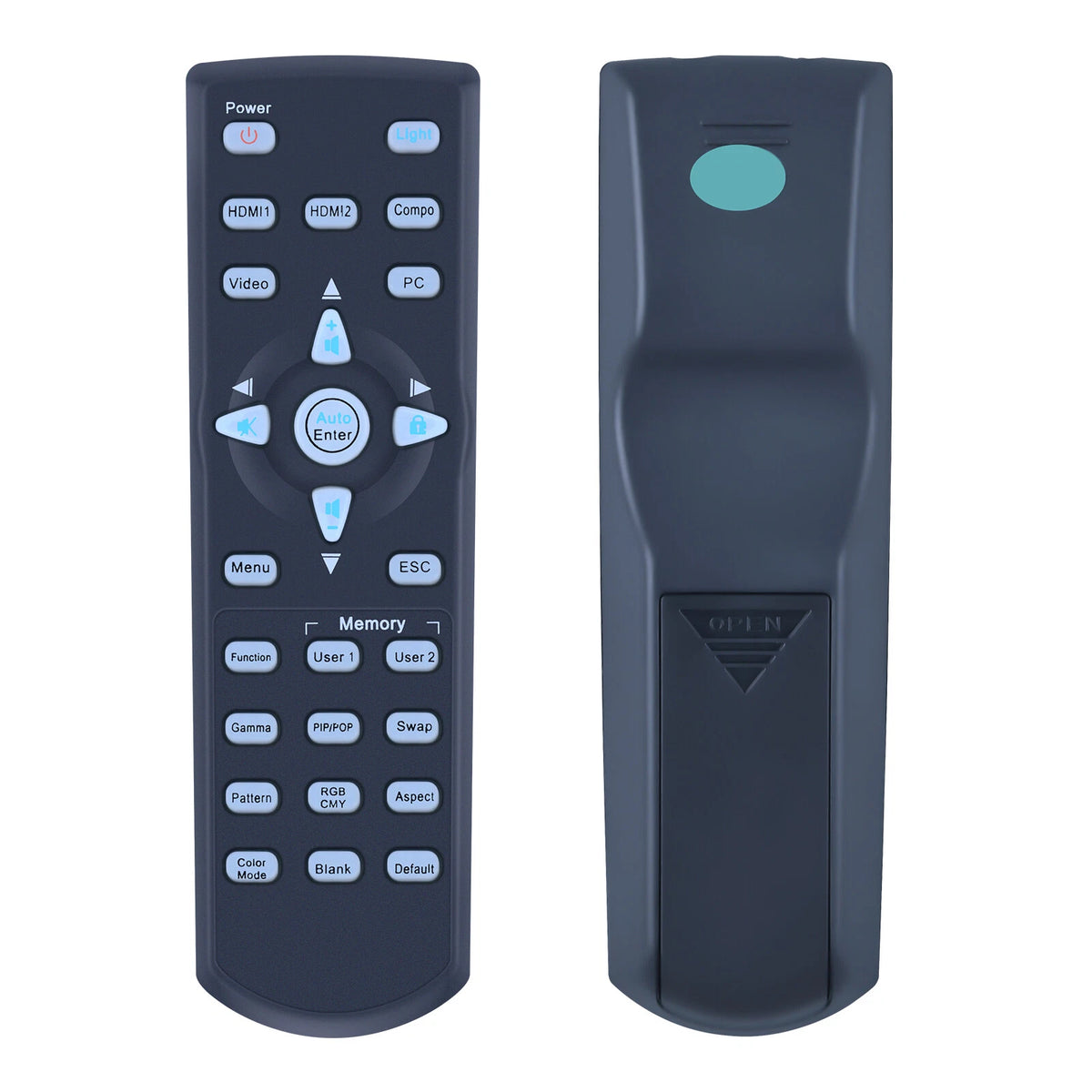 Remote Control For ViewSonic PRO-8200 PRO8200 PRO8520HD-DLP Projector