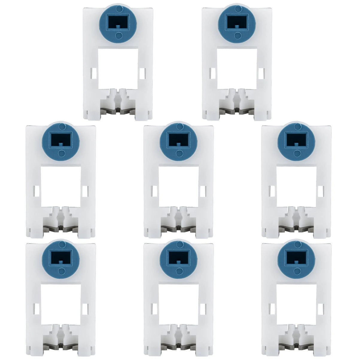 8 Pcs H 3785 Tilt Window Spiral Balance Pivot Lock Shoe by JPKTA 8 PCS, White