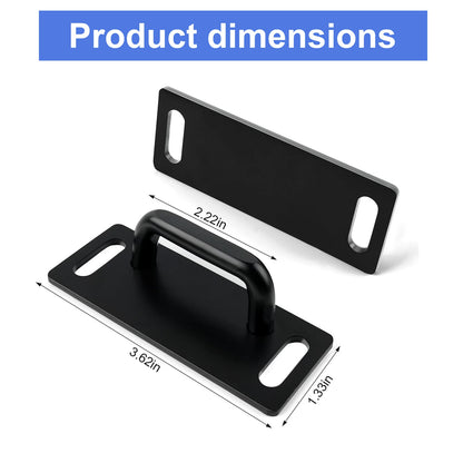 For LEER Tonneau cover 700 and 550 series pair of black C striker plates # 80351