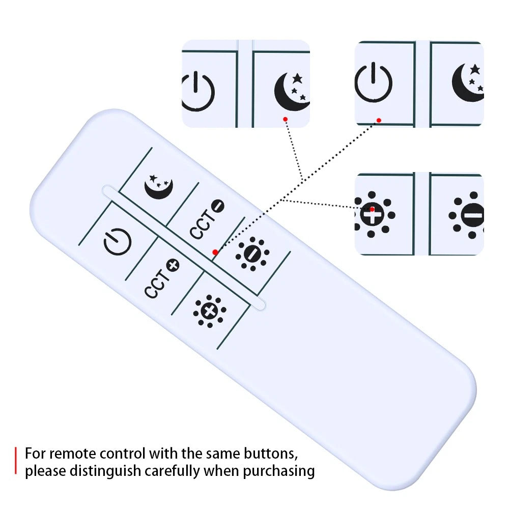 Remote Control For Yikuneng LED Floor Lamp, 36W 3600LM Bright Standing Lamp