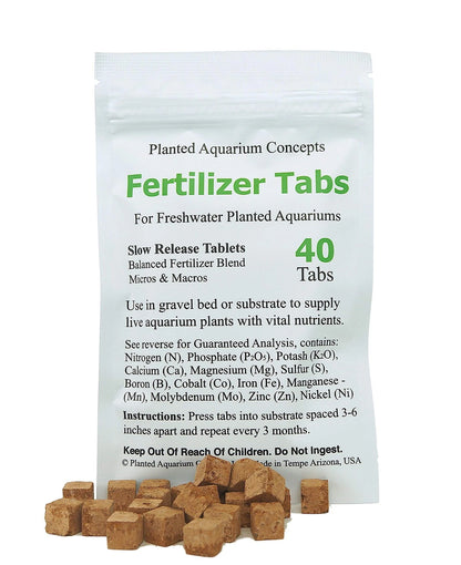 Aquarium Plant Root Fertilizer Tabs 40 Count
