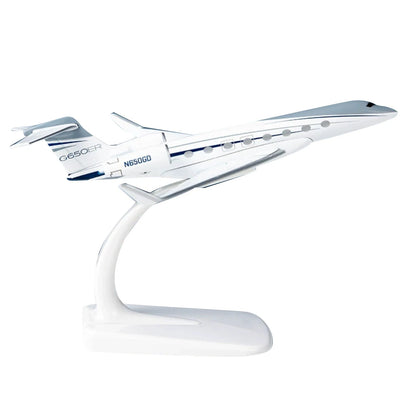 16cm 1/200 Scale Gulfstream G650ER Aircraft Model Diecast with Stand Display