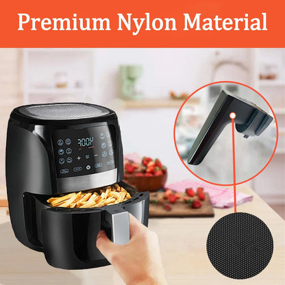 Rhsaae Air Fryer Replacement Parts Handle for Gourmia GAF556 5QT M, Black
