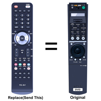 RMT-D150A Replacement Remote Control For SONY DVPNS999ES DVP-NS999ES