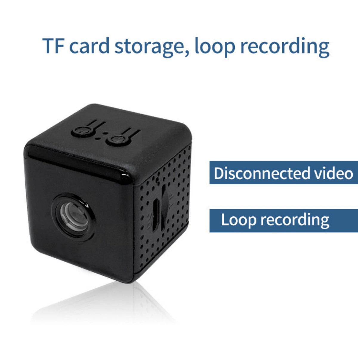 Wireless Mini 1080P Camera Remote View Night Vision Motion Alert Baby Monitor