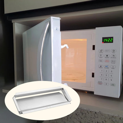 Otoolling Microwave Exhaust Vent Kit Microwaves Damper Compatible Silver