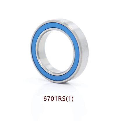 RC Bearing Kit Compatible with Traxxas Slash 4X4 4WD VXL ABEC 3 Blue Rubber...