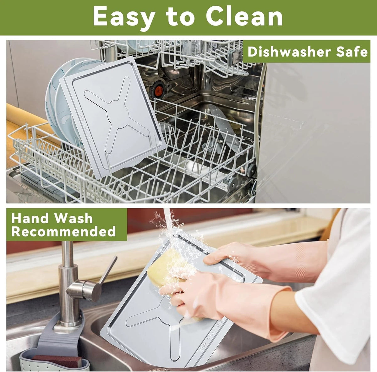 Crumb Tray Replacement Compatible with Emeril Lagasse 26 Qt for 26 Qt, Silver