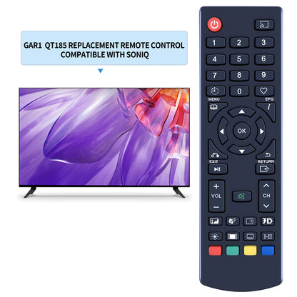Remote Control For Soniq TV GAR1 / QT185 SPN55UX17B003