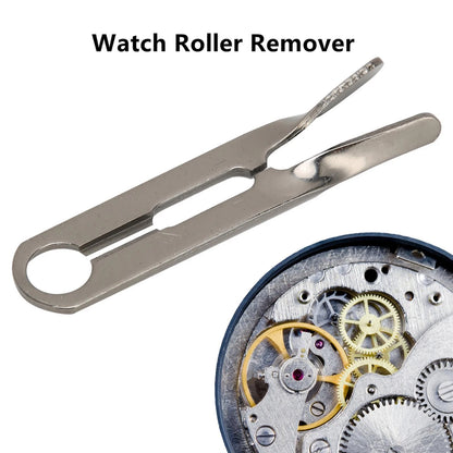 Professional Steel Watch Roller Remover Plier with Storage Box Watchmaker Tool