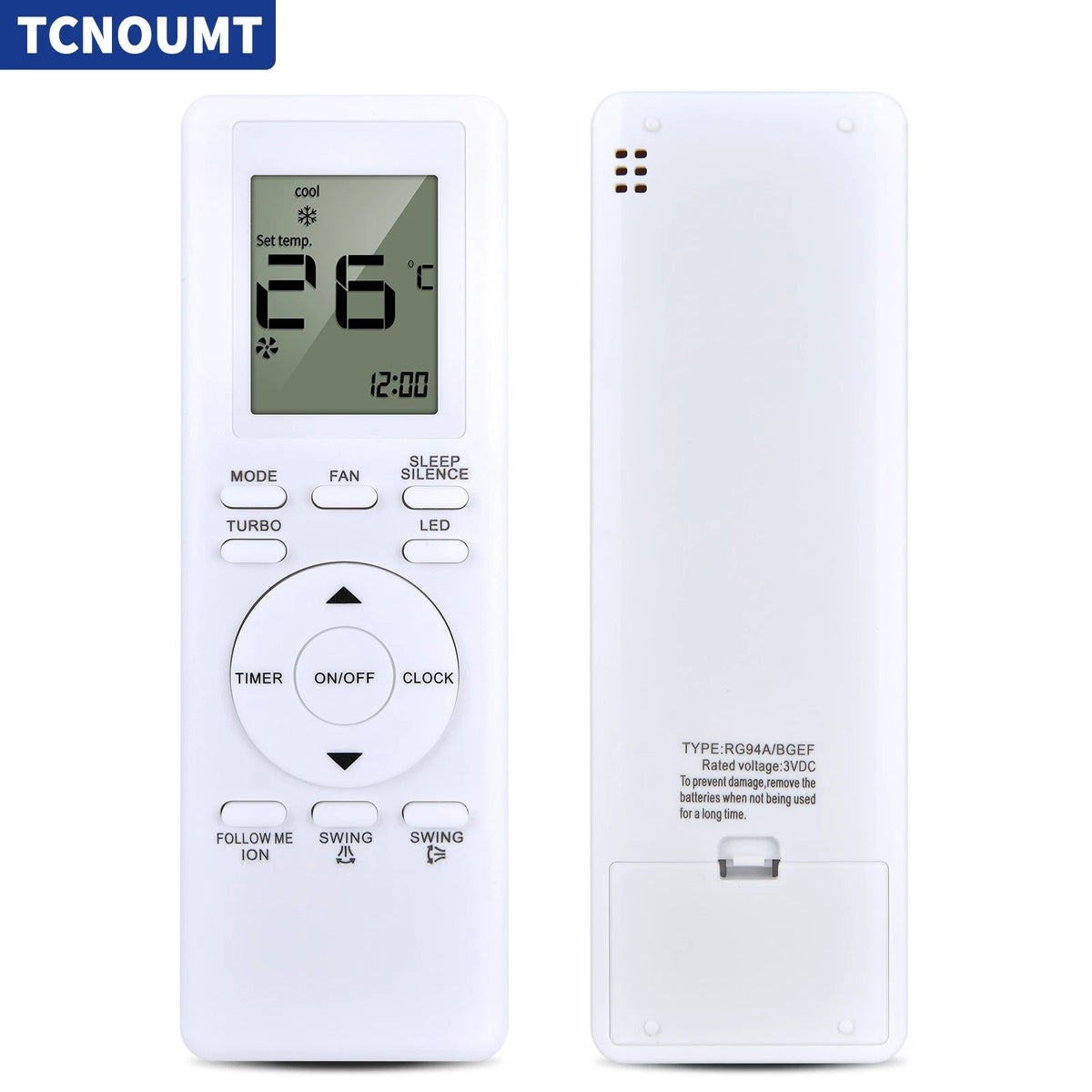 Remote Control For YORK Air Conditioner RG94A/BGEF RG93A/BGEF