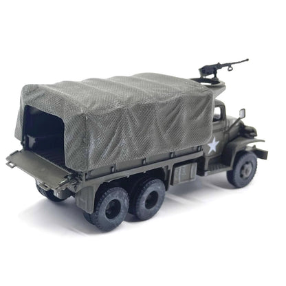 1/72 Scale WWII US Army GMC CCKW 353 Truck Military Simulation Model Toy Gift